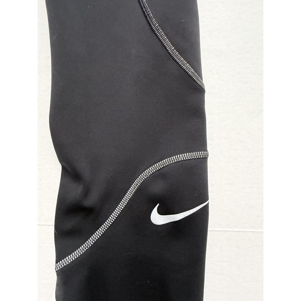 Nike epic luxe leggings small Black Women's Reflective Compression - Picture 4 of 12